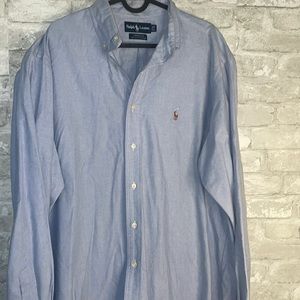 Mens Ralph Lauren cotton Oxford size 16-35 | Mens button down | men’s button up